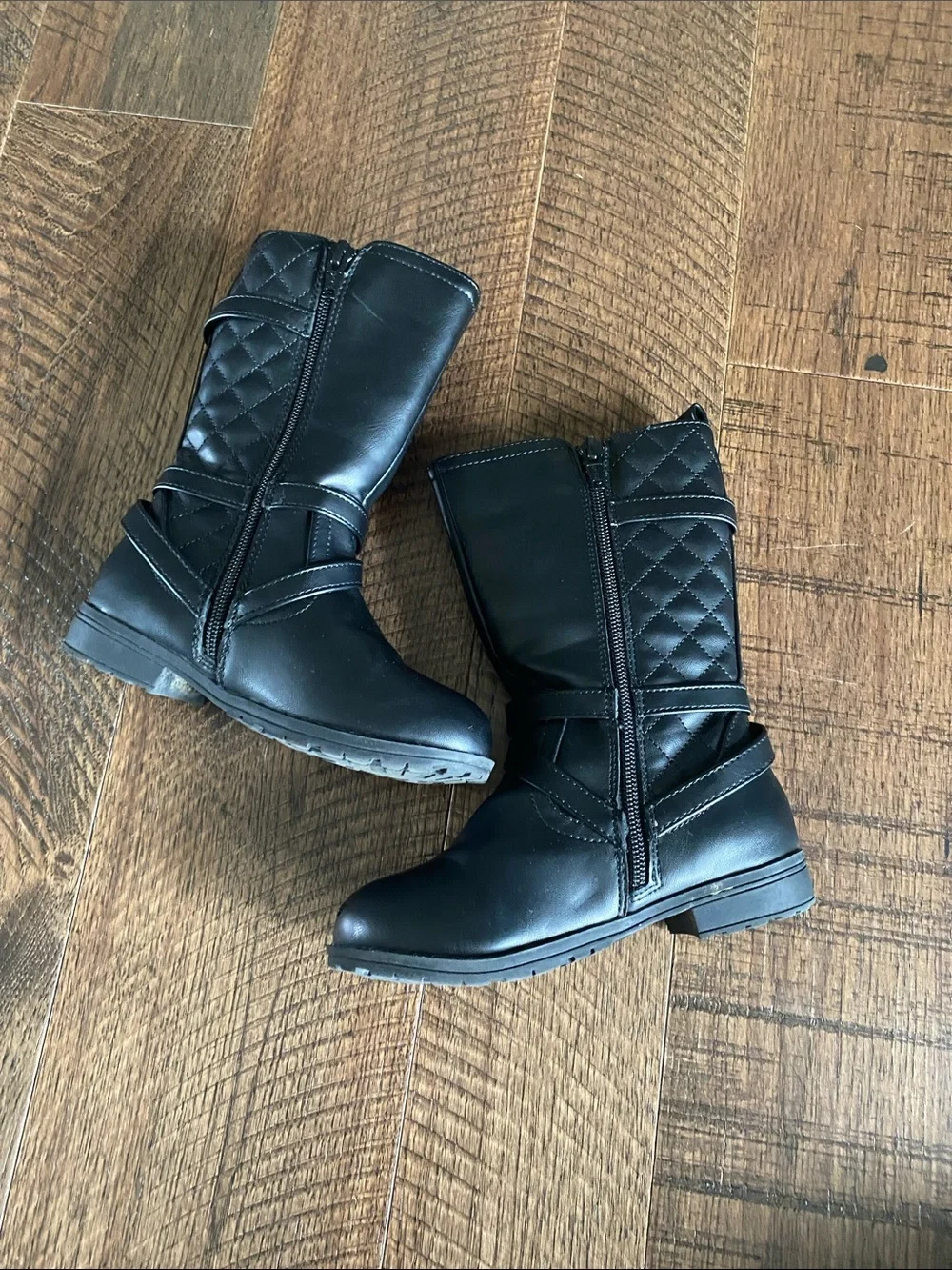 Girls Zip Up Boots